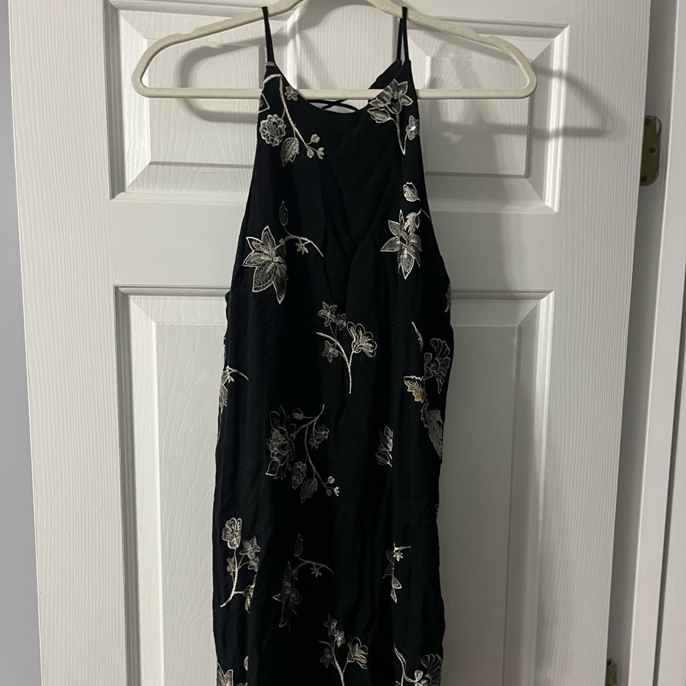 Flower mini dress